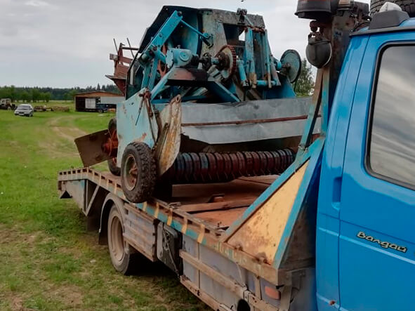 эвакуация спецтехники